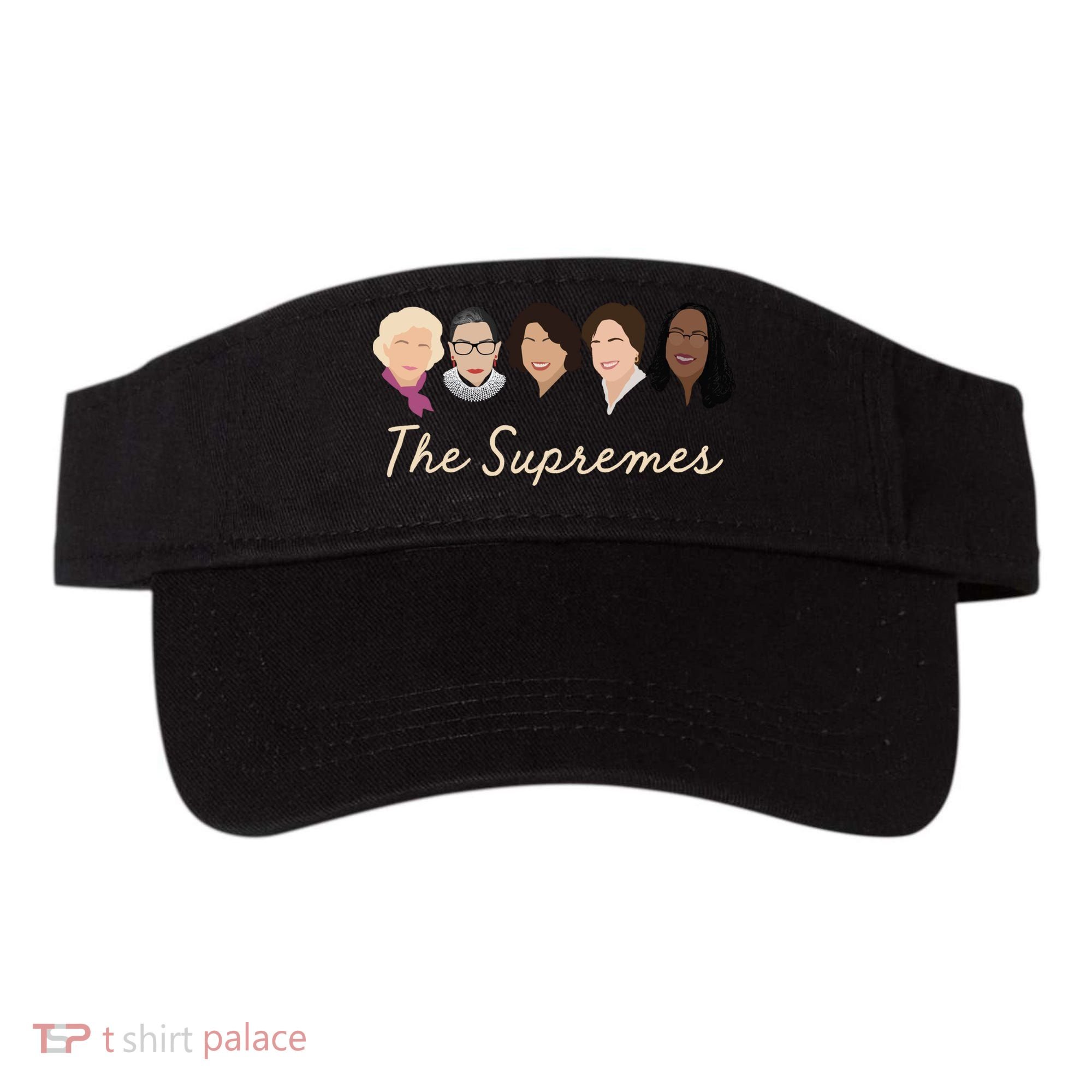 THE SUPREMES Ketanji Brown Jackson RBG Sotomayor Cute Visor