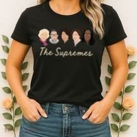 THE SUPREMES Ketanji Brown Jackson RBG Sotomayor Cute Women's T-Shirt thumb 2