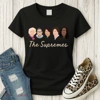 THE SUPREMES Ketanji Brown Jackson RBG Sotomayor Cute Women's T-Shirt thumb 3