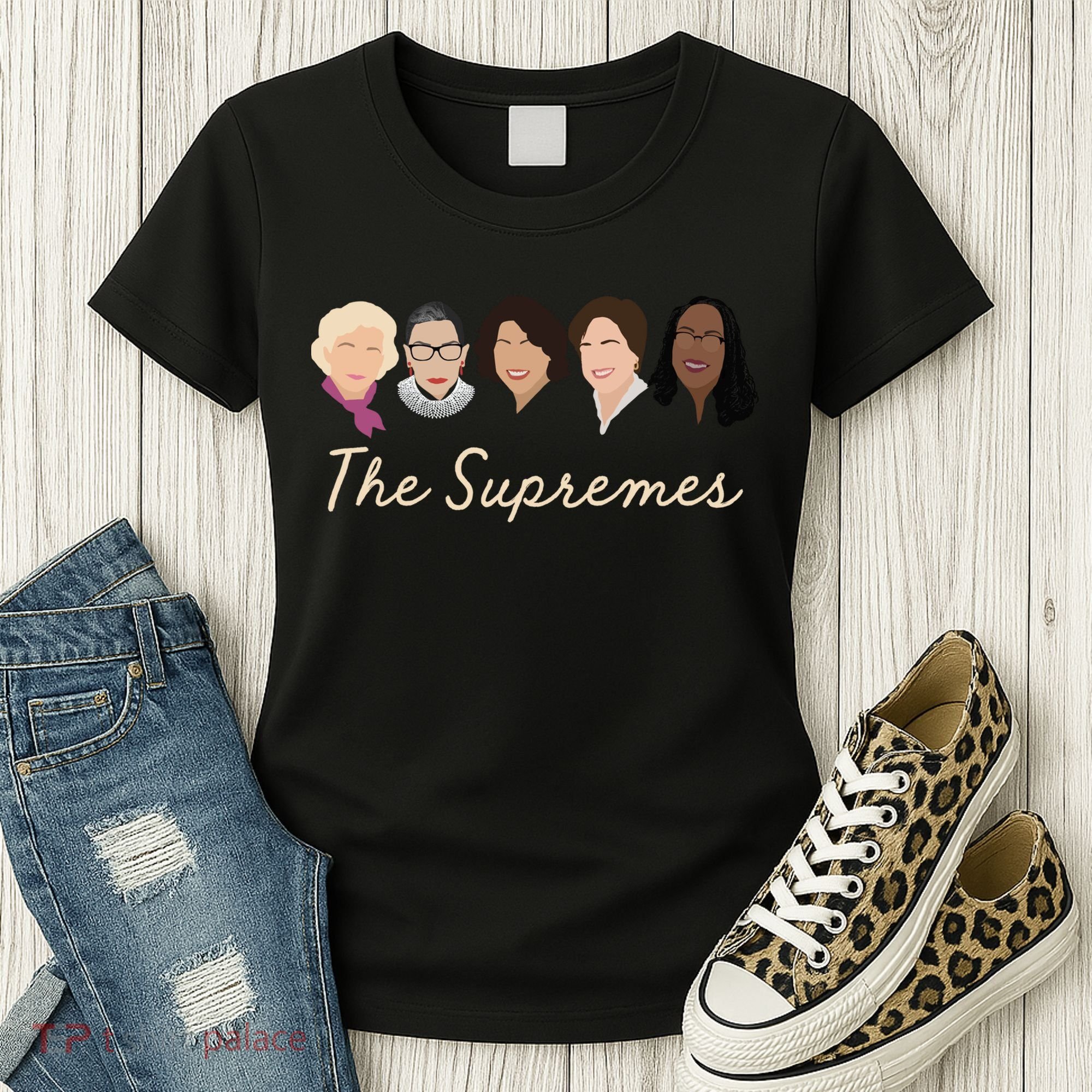 THE SUPREMES Ketanji Brown Jackson RBG Sotomayor Cute Women's T-Shirt