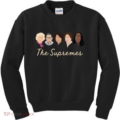 THE SUPREMES Ketanji Brown Jackson RBG Sotomayor Cute Kids Sweatshirt
