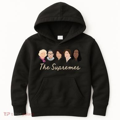 THE SUPREMES Ketanji Brown Jackson RBG Sotomayor Cute Kids Hoodie