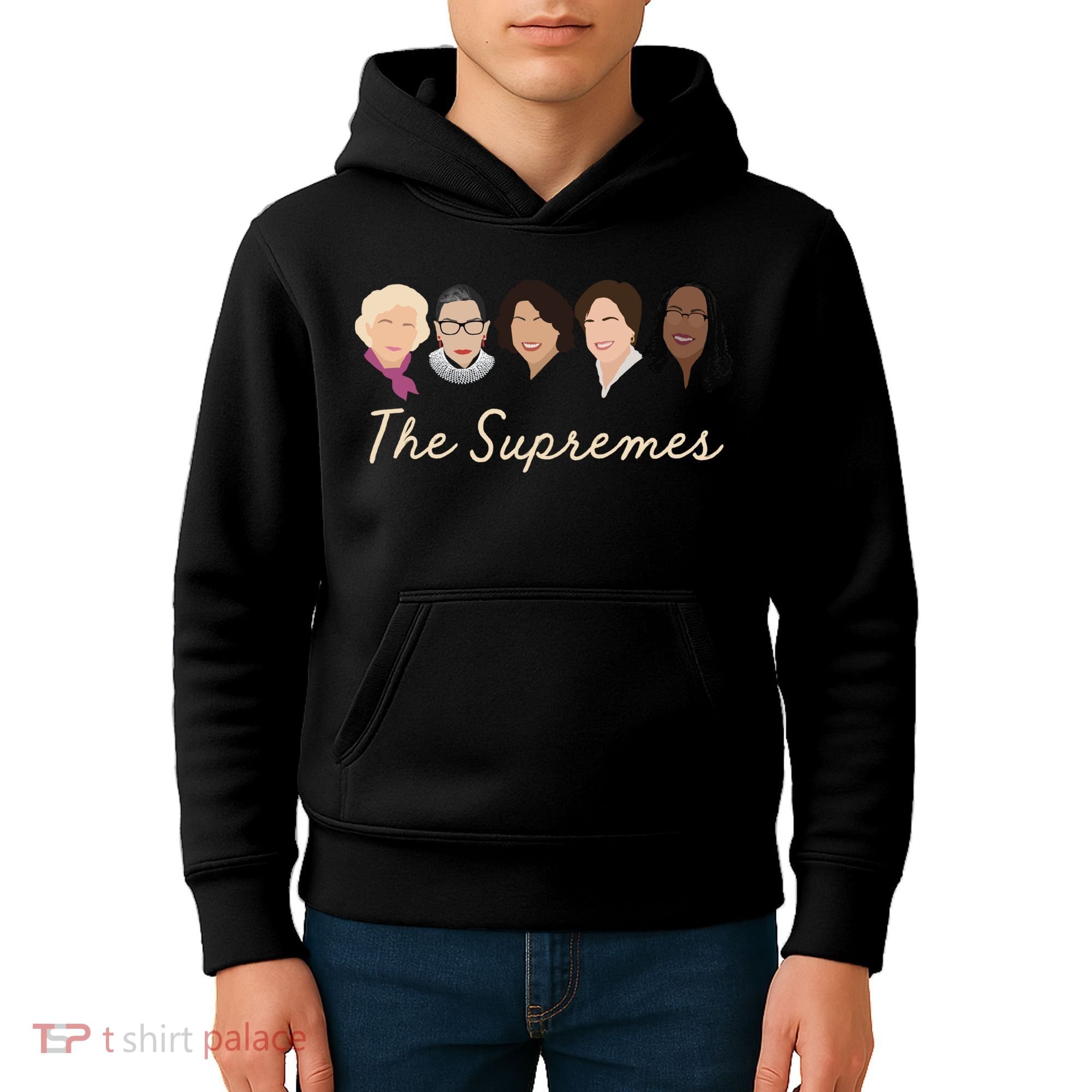 THE SUPREMES Ketanji Brown Jackson RBG Sotomayor Cute Kids Hoodie