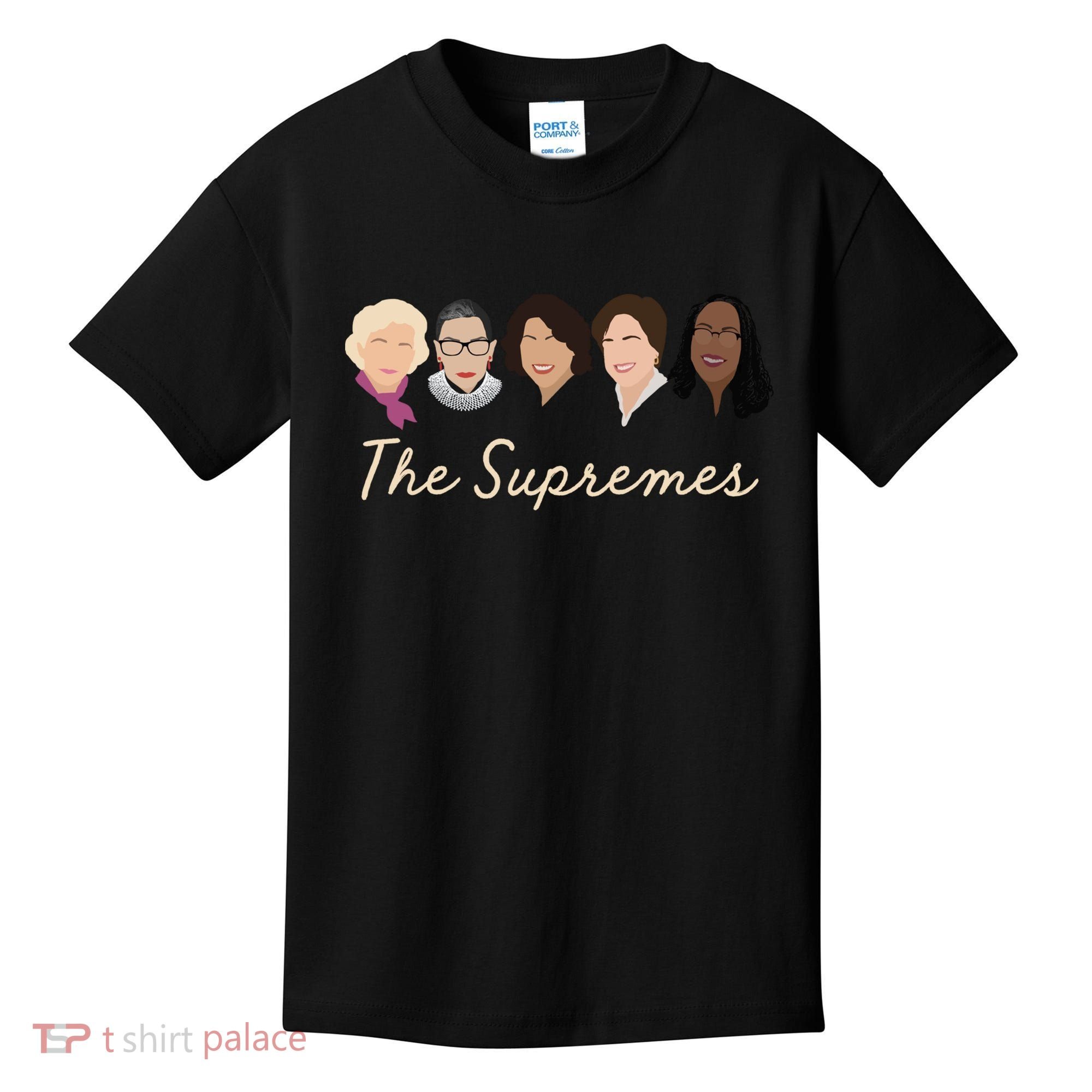 THE SUPREMES Ketanji Brown Jackson RBG Sotomayor Cute Kids T-Shirt