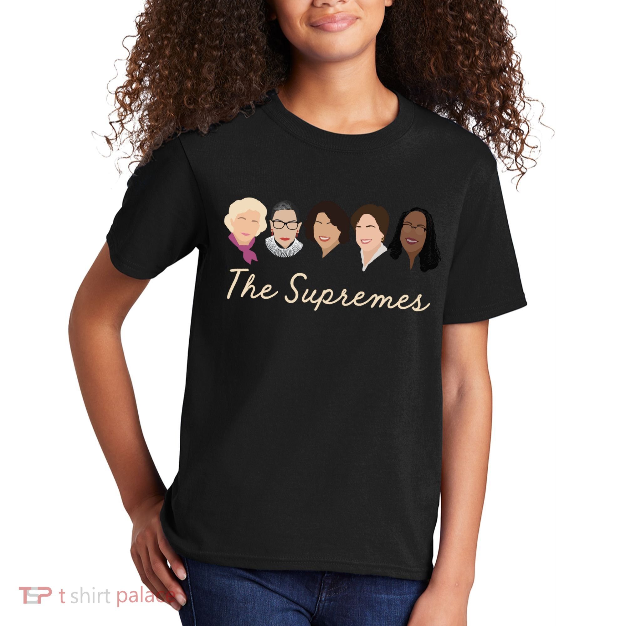 THE SUPREMES Ketanji Brown Jackson RBG Sotomayor Cute Kids T-Shirt