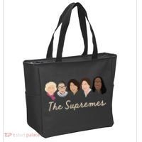 THE SUPREMES Ketanji Brown Jackson RBG Sotomayor Cute Tote Bag thumb 2