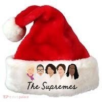 THE SUPREMES Ketanji Brown Jackson RBG Sotomayor Cute Santa Hat thumb 0