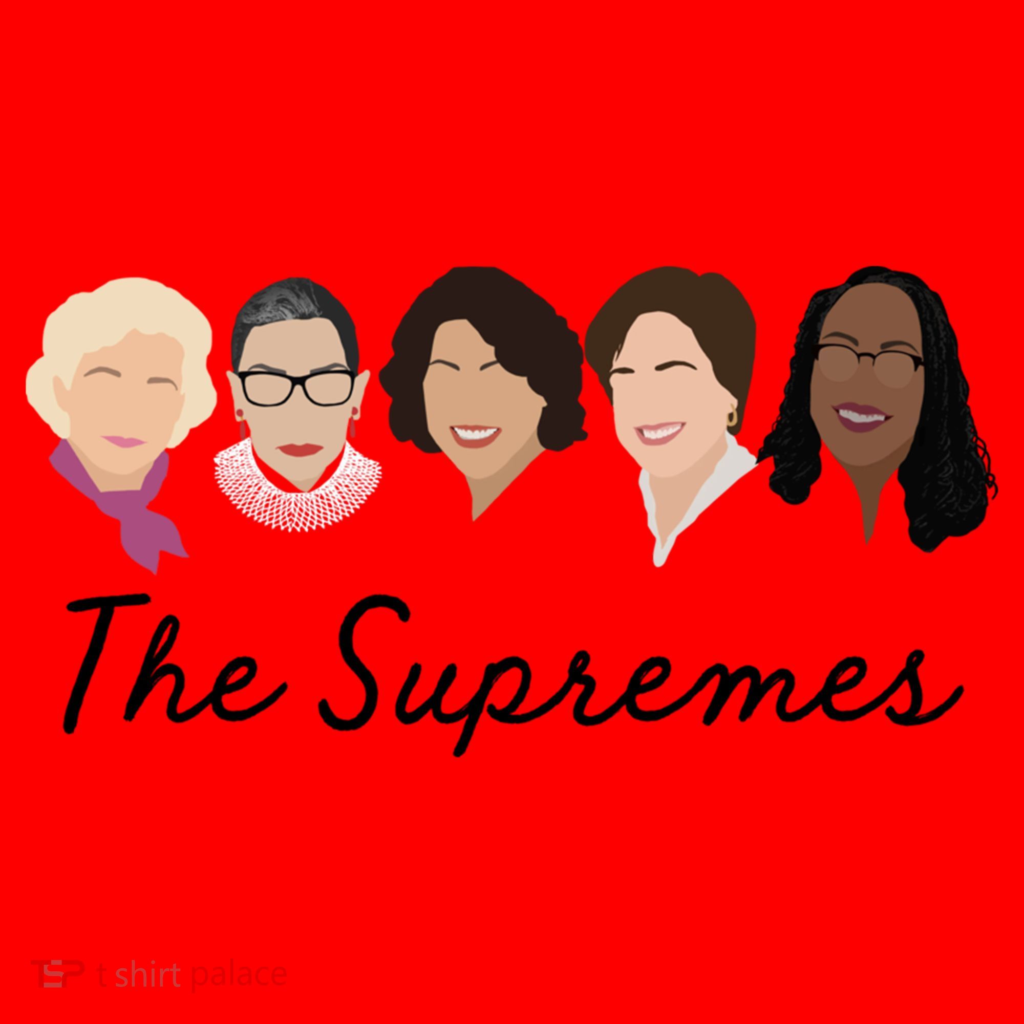 THE SUPREMES Ketanji Brown Jackson RBG Sotomayor Cute Santa Hat