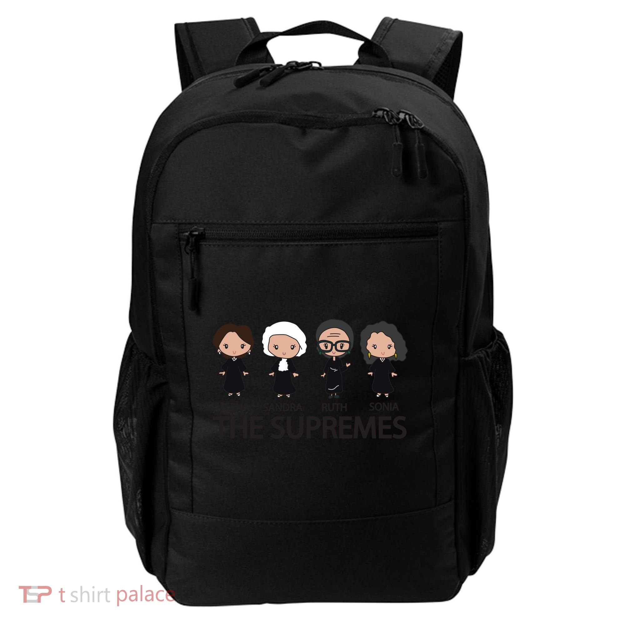 THE SUPREMES Ketanji Brown Jackson RBG Elena Sandra Ruth Sonia Backpack