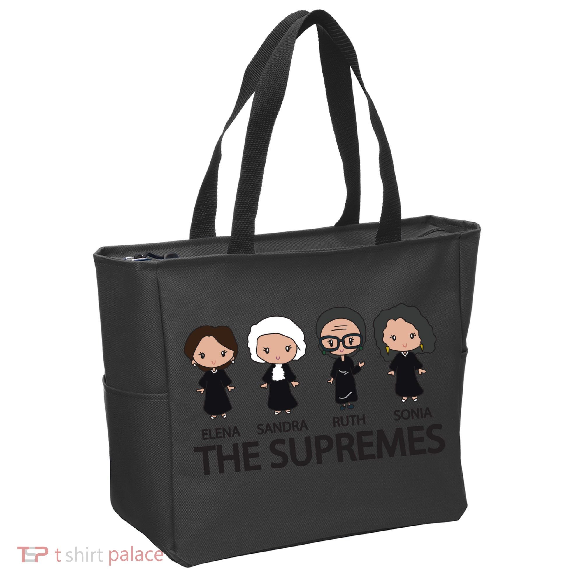 THE SUPREMES Ketanji Brown Jackson RBG Elena Sandra Ruth Sonia Tote Bag
