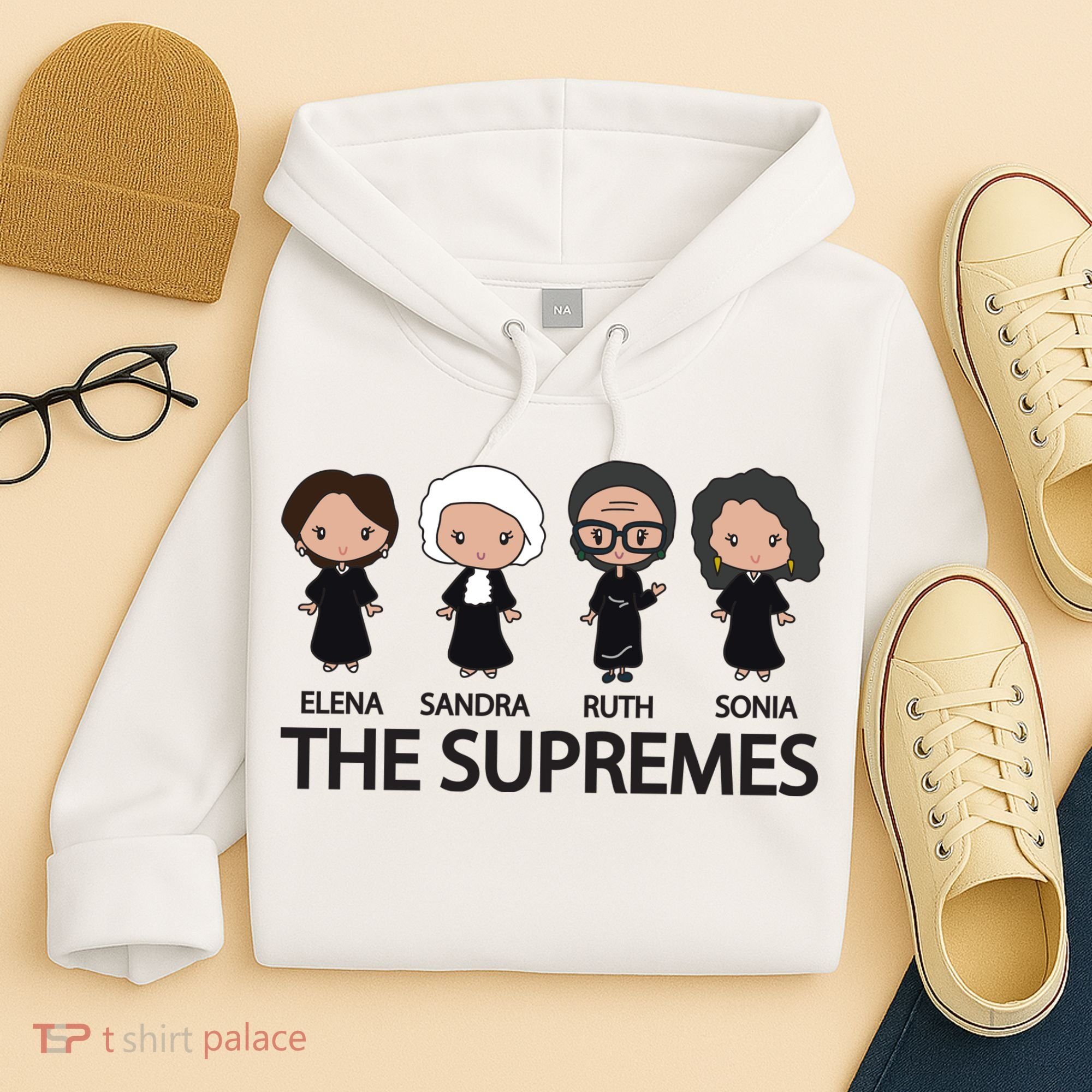 THE SUPREMES Ketanji Brown Jackson RBG Elena Sandra Ruth Sonia Hoodie