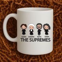 THE SUPREMES Ketanji Brown Jackson RBG Elena Sandra Ruth Sonia Coffee Mug thumb 2
