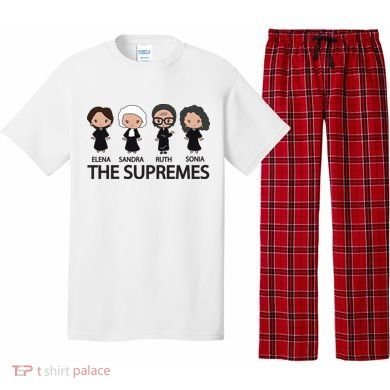 THE SUPREMES Ketanji Brown Jackson RBG Elena Sandra Ruth Sonia Pajama Set