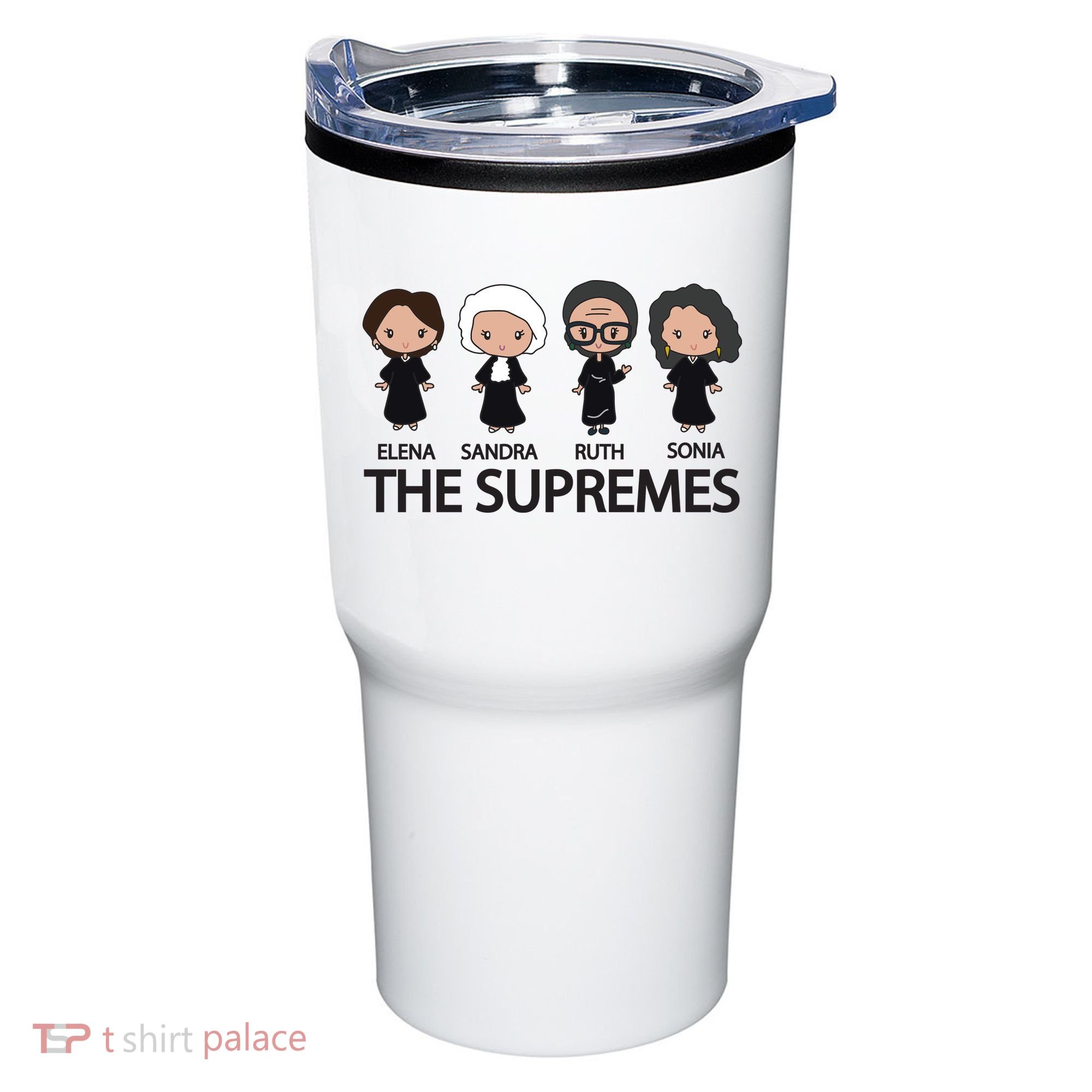 THE SUPREMES Ketanji Brown Jackson RBG Elena Sandra Ruth Sonia Tumbler