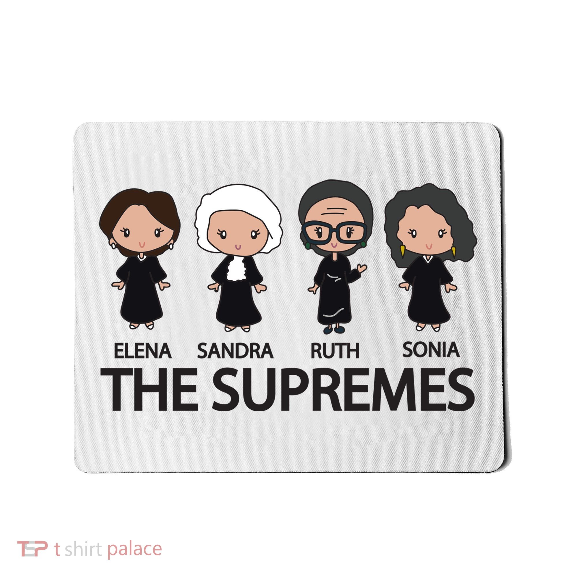 THE SUPREMES Ketanji Brown Jackson RBG Elena Sandra Ruth Sonia Mousepad