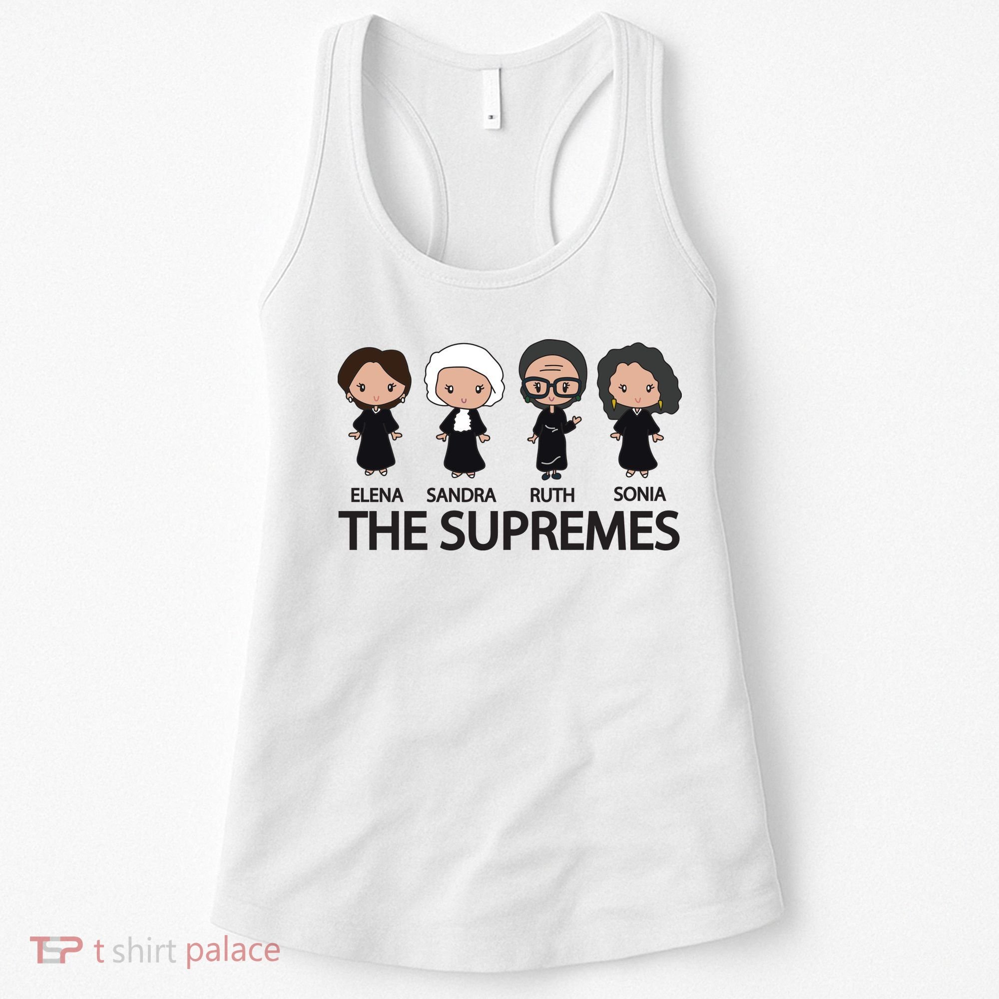 THE SUPREMES Ketanji Brown Jackson RBG Elena Sandra Ruth Sonia Women's Tank Top