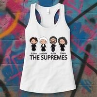 THE SUPREMES Ketanji Brown Jackson RBG Elena Sandra Ruth Sonia Women's Tank Top thumb 3