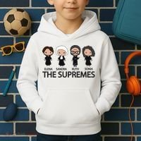 THE SUPREMES Ketanji Brown Jackson RBG Elena Sandra Ruth Sonia Kids Hoodie thumb 2