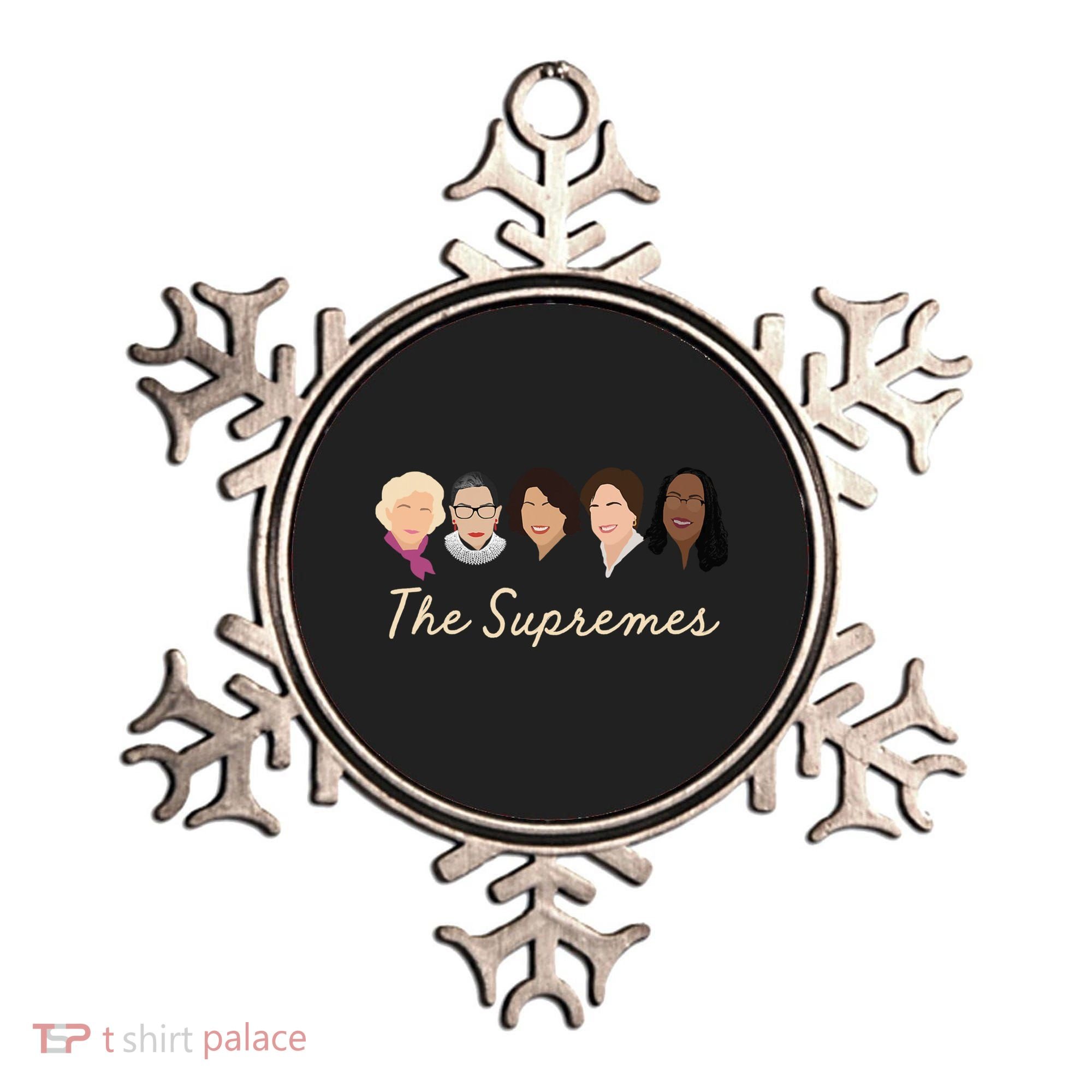 THE SUPREMES Ketanji Brown Jackson SCOTUS RBG Sotomayor Meme Ornament