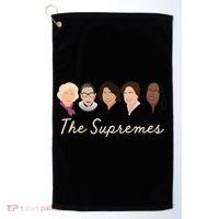 THE SUPREMES Ketanji Brown Jackson SCOTUS RBG Sotomayor Meme Golf Towel thumb 0