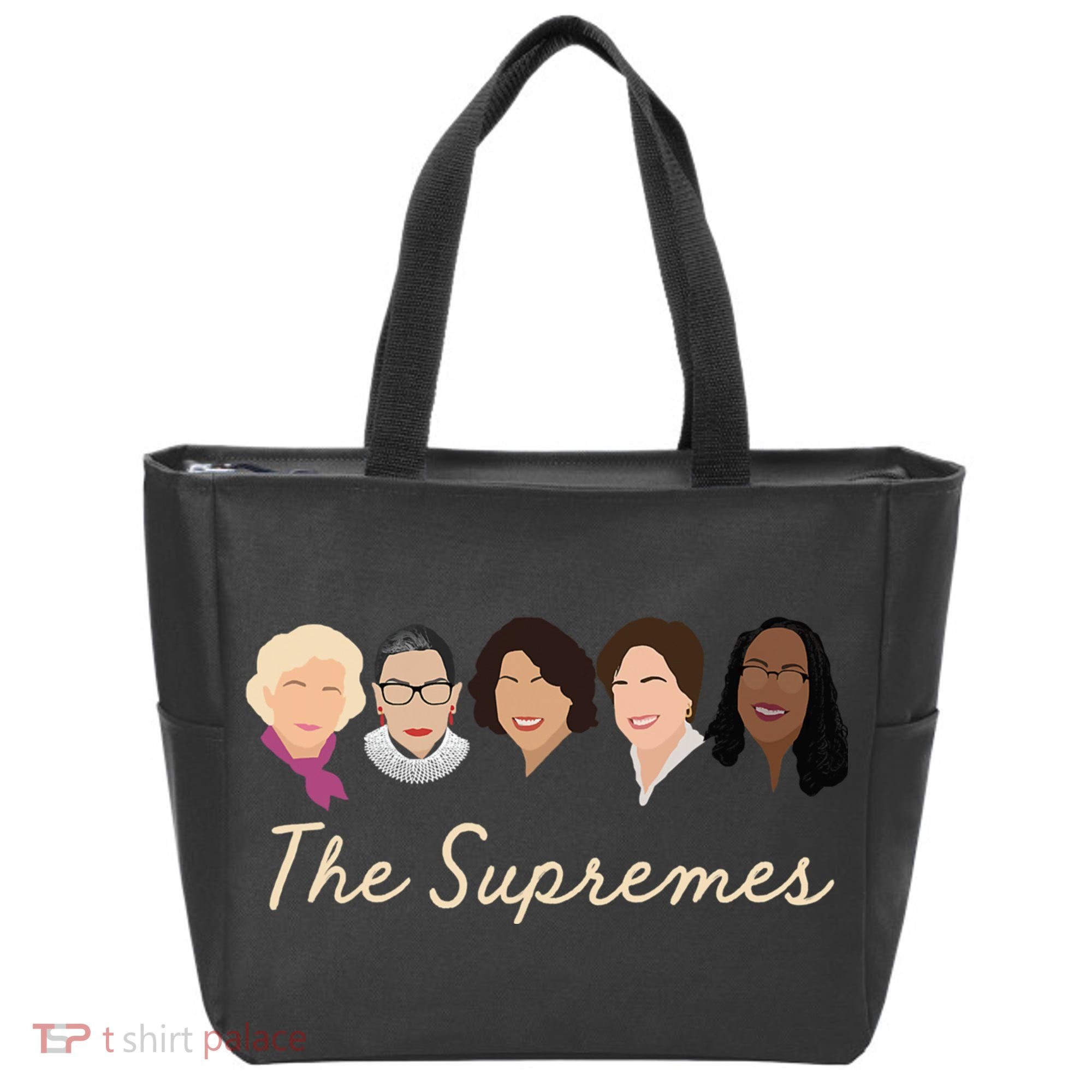 THE SUPREMES Ketanji Brown Jackson SCOTUS RBG Sotomayor Meme Tote Bag