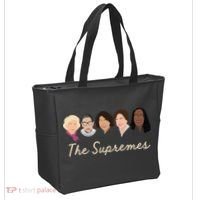 THE SUPREMES Ketanji Brown Jackson SCOTUS RBG Sotomayor Meme Tote Bag thumb 2