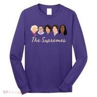 THE SUPREMES Ketanji Brown Jackson SCOTUS RBG Sotomayor Meme Long Sleeve Shirt thumb 0