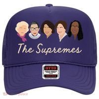 THE SUPREMES Ketanji Brown Jackson SCOTUS RBG Sotomayor Meme Hat thumb 0