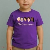 THE SUPREMES Ketanji Brown Jackson SCOTUS RBG Sotomayor Meme Toddler T-Shirt thumb 2