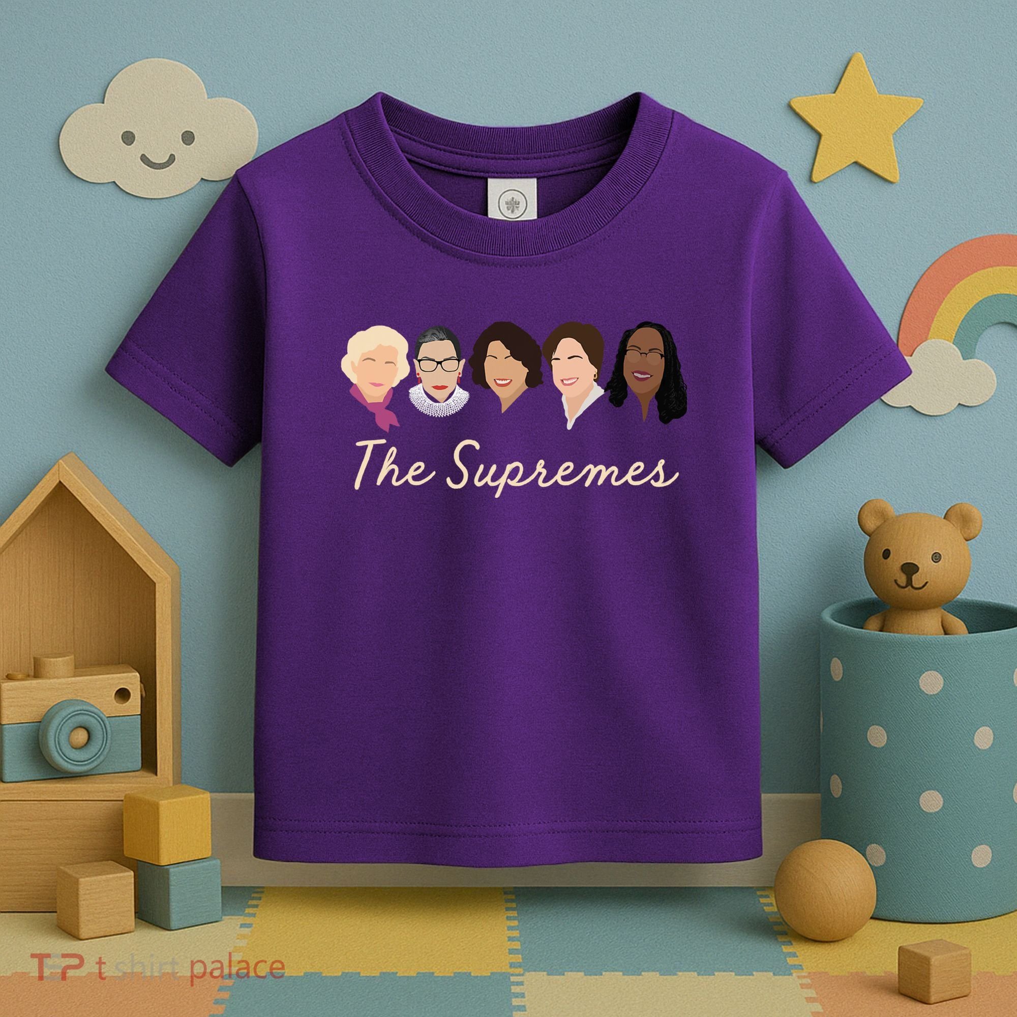 THE SUPREMES Ketanji Brown Jackson SCOTUS RBG Sotomayor Meme Toddler T-Shirt