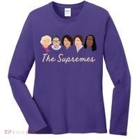 THE SUPREMES Ketanji Brown Jackson SCOTUS RBG Sotomayor Meme Women's Long Sleeve Shirt thumb 0