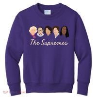 THE SUPREMES Ketanji Brown Jackson SCOTUS RBG Sotomayor Meme Kids Sweatshirt thumb 0