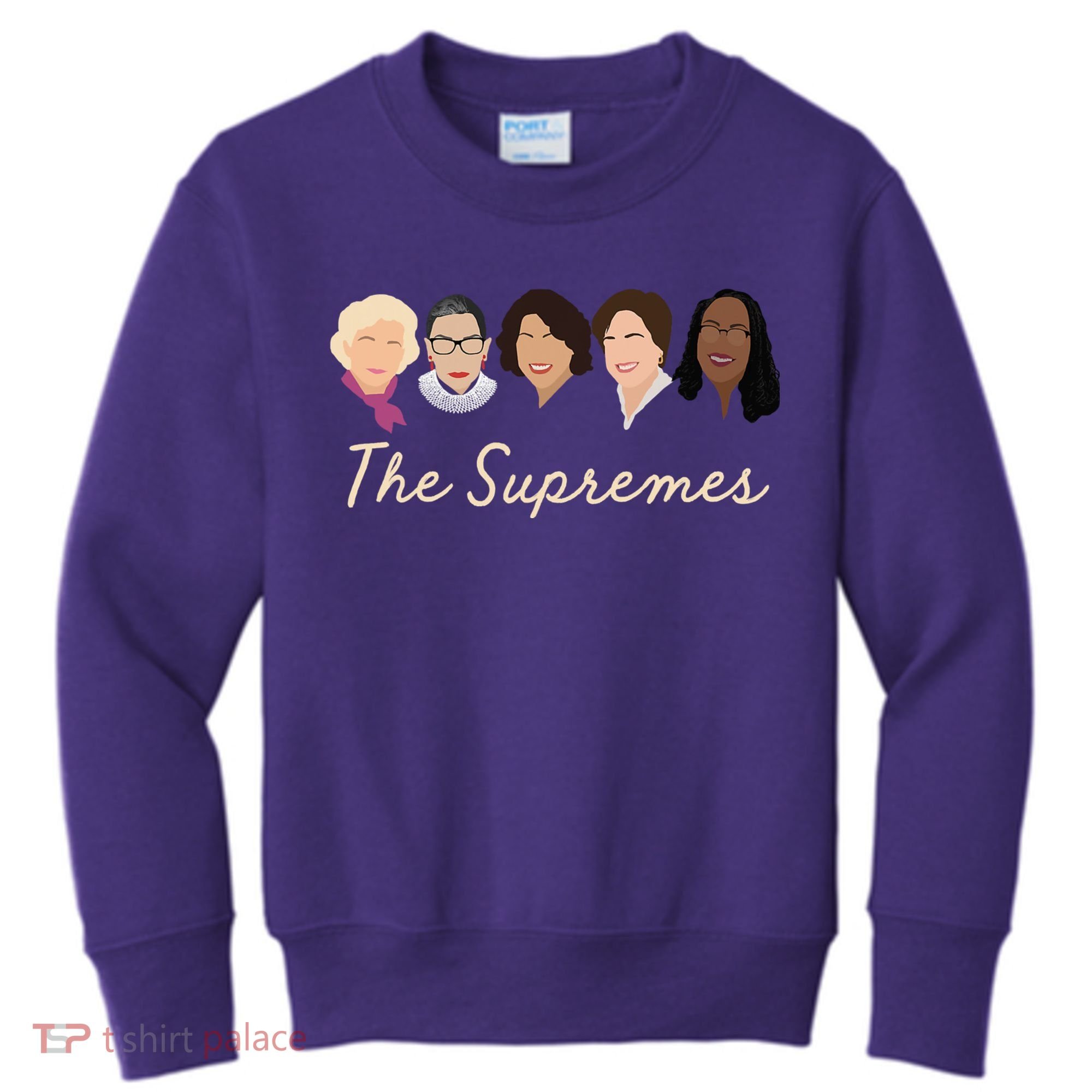 THE SUPREMES Ketanji Brown Jackson SCOTUS RBG Sotomayor Meme Kids Sweatshirt