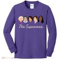 THE SUPREMES Ketanji Brown Jackson SCOTUS RBG Sotomayor Meme Kids Long Sleeve Shirt thumb 0