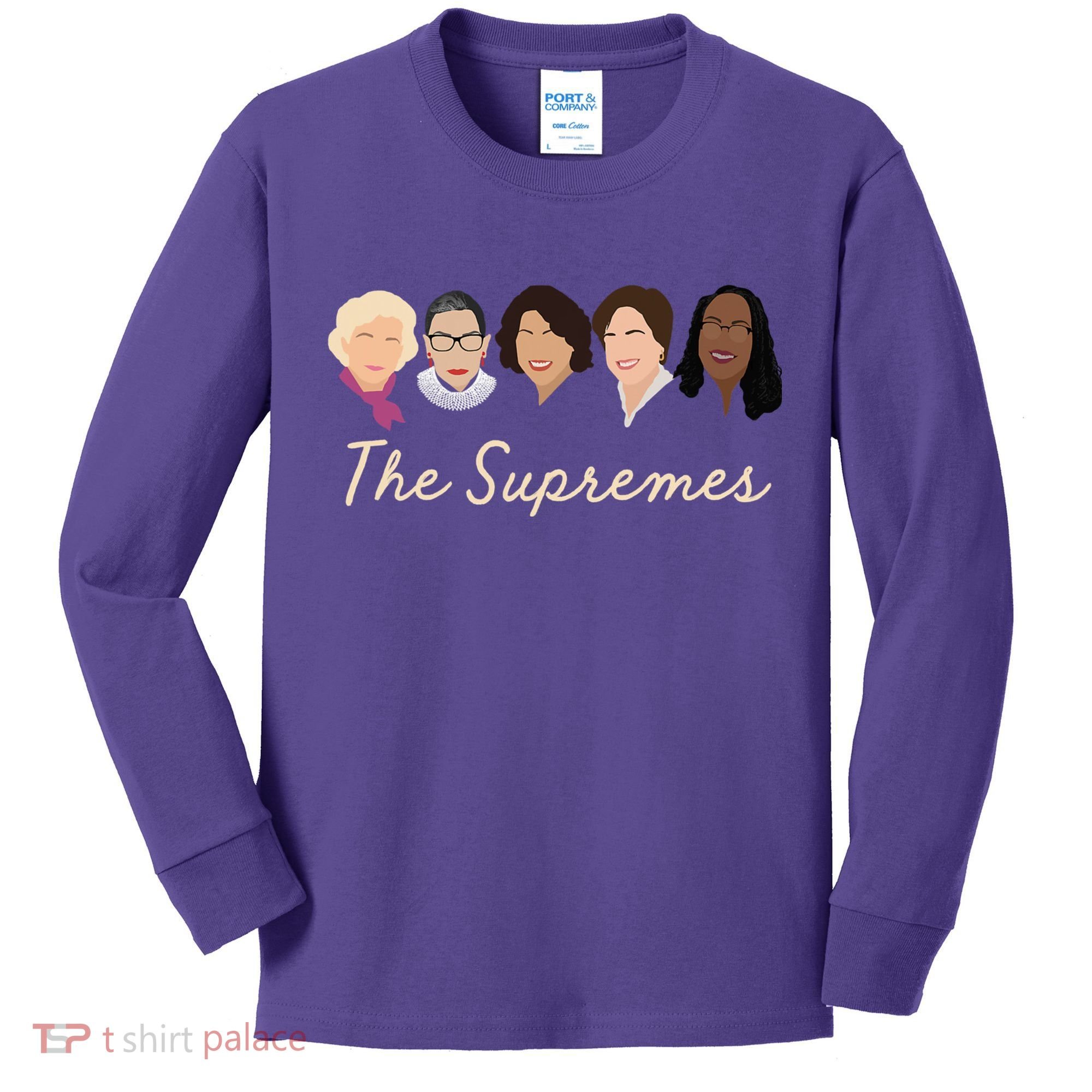 THE SUPREMES Ketanji Brown Jackson SCOTUS RBG Sotomayor Meme Kids Long Sleeve Shirt