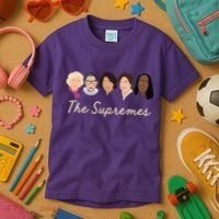 THE SUPREMES Ketanji Brown Jackson SCOTUS RBG Sotomayor Meme Kids T-Shirt thumb 3