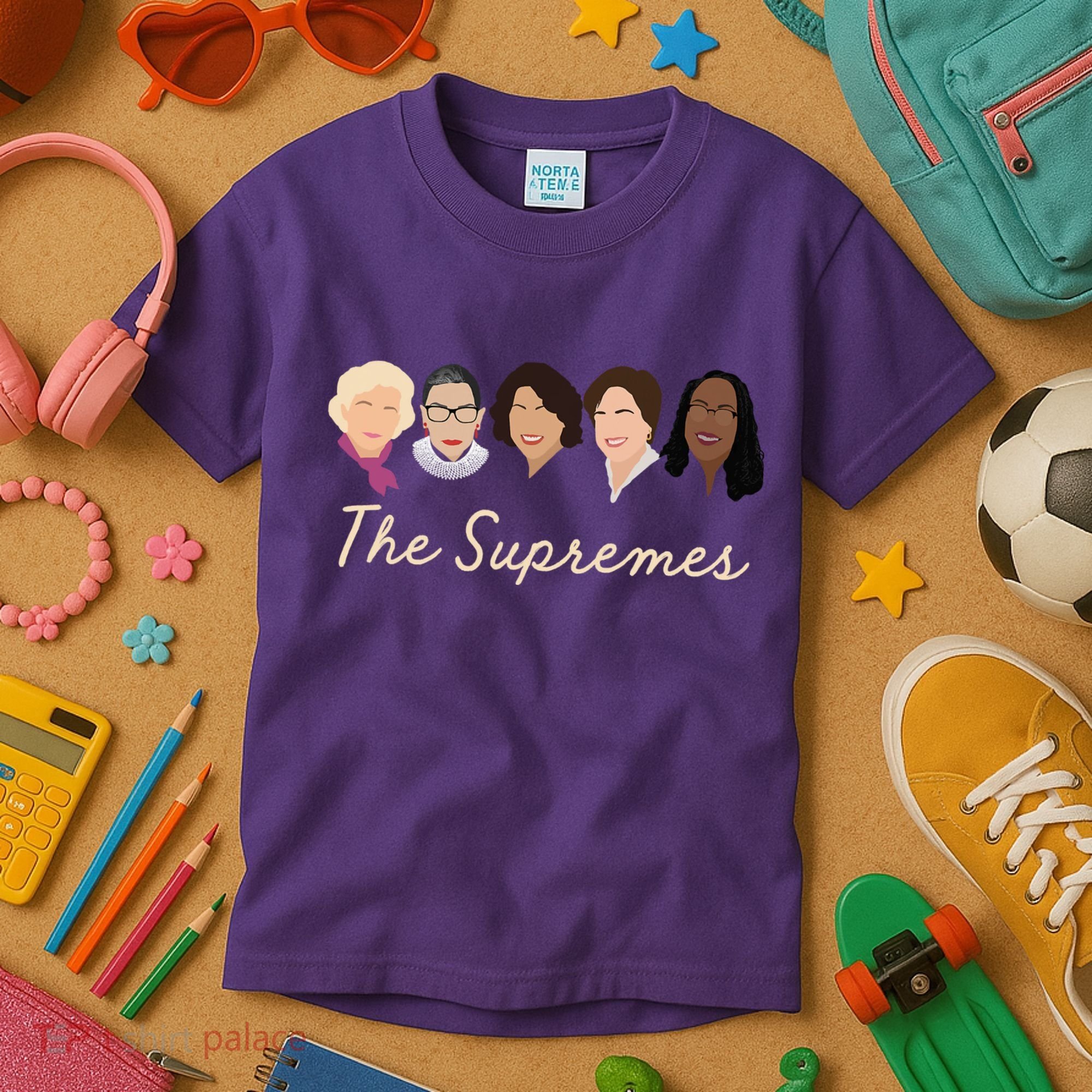 THE SUPREMES Ketanji Brown Jackson SCOTUS RBG Sotomayor Meme Kids T-Shirt