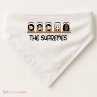 THE SUPREMES Ketanji Brown Jackson RBG Sotomayor Cute USA-Made Doggie Bandana thumb 0