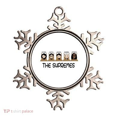 THE SUPREMES Ketanji Brown Jackson RBG Sotomayor Cute Ornament