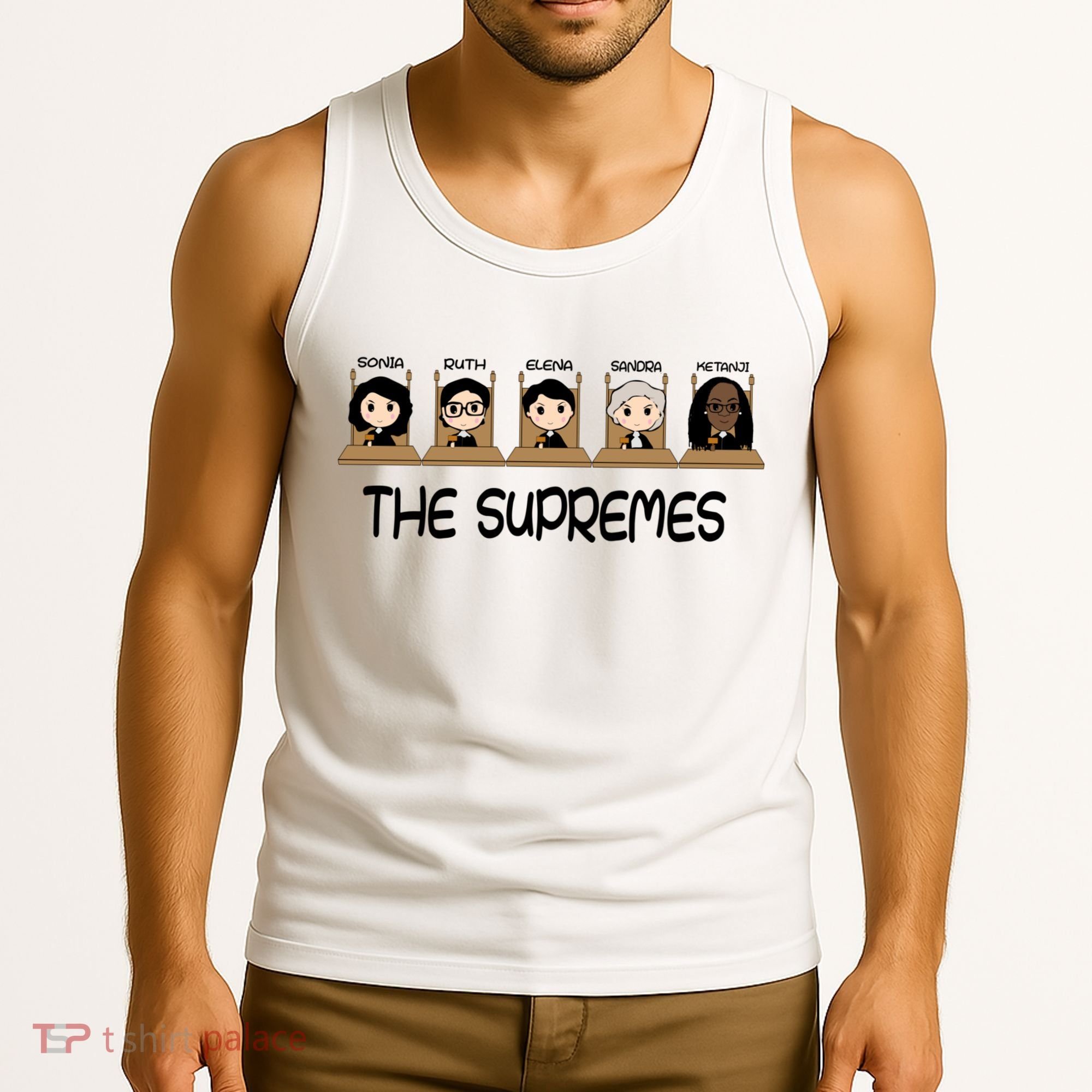 THE SUPREMES Ketanji Brown Jackson RBG Sotomayor Cute Tank Top