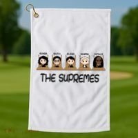 THE SUPREMES Ketanji Brown Jackson RBG Sotomayor Cute Golf Towel thumb 1