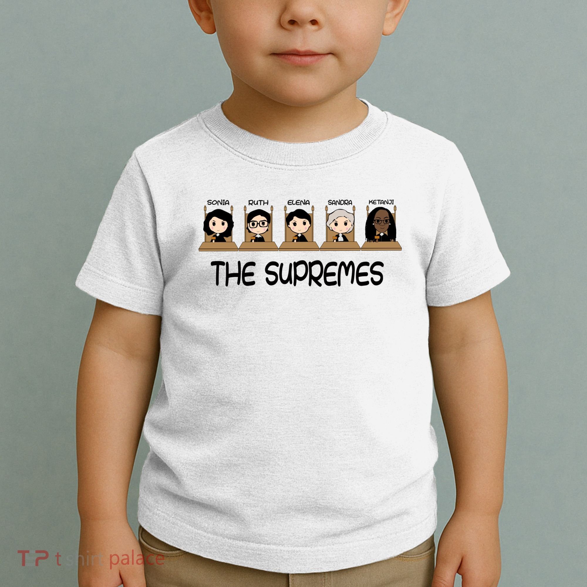 THE SUPREMES Ketanji Brown Jackson RBG Sotomayor Cute Toddler T-Shirt