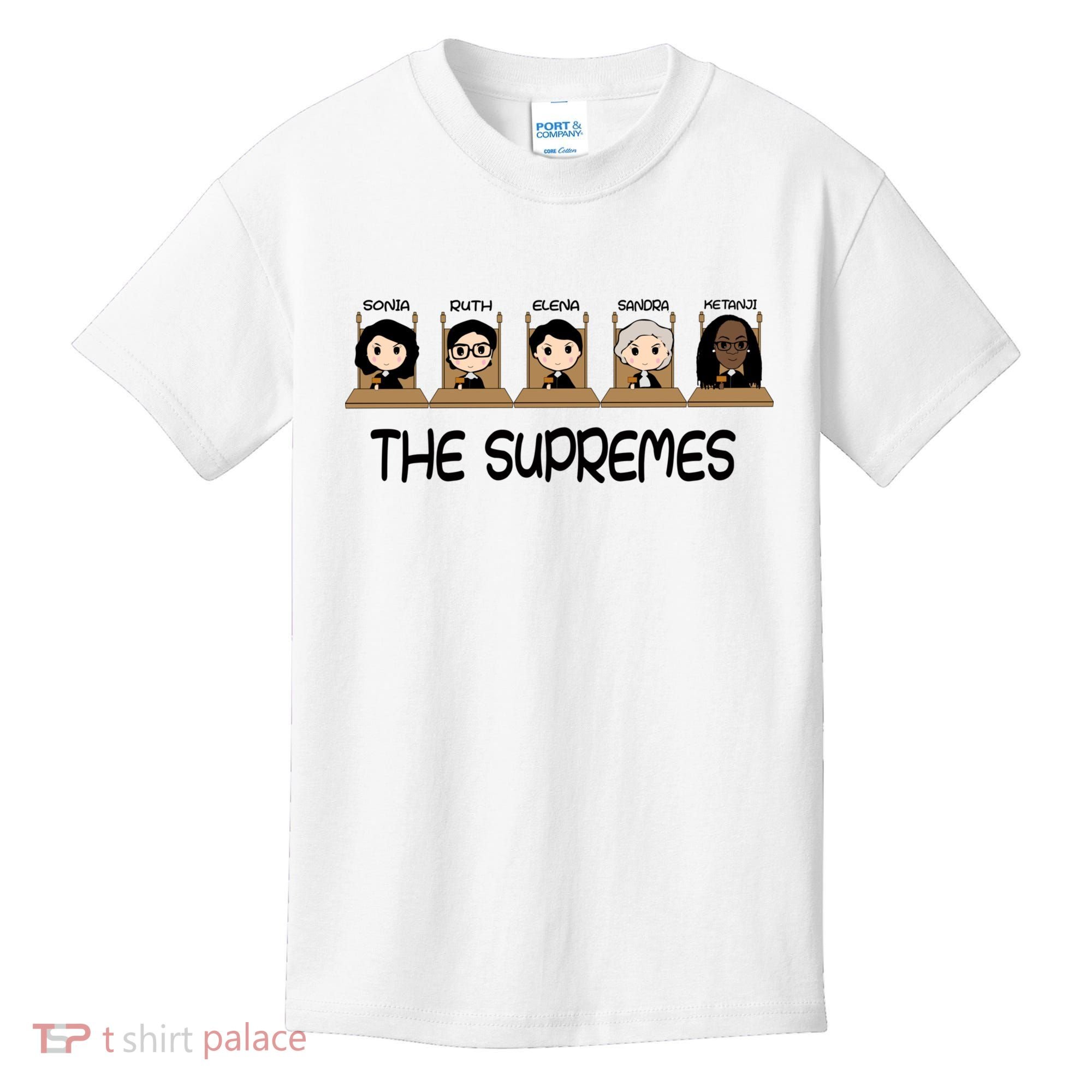 THE SUPREMES Ketanji Brown Jackson RBG Sotomayor Cute Kids T-Shirt