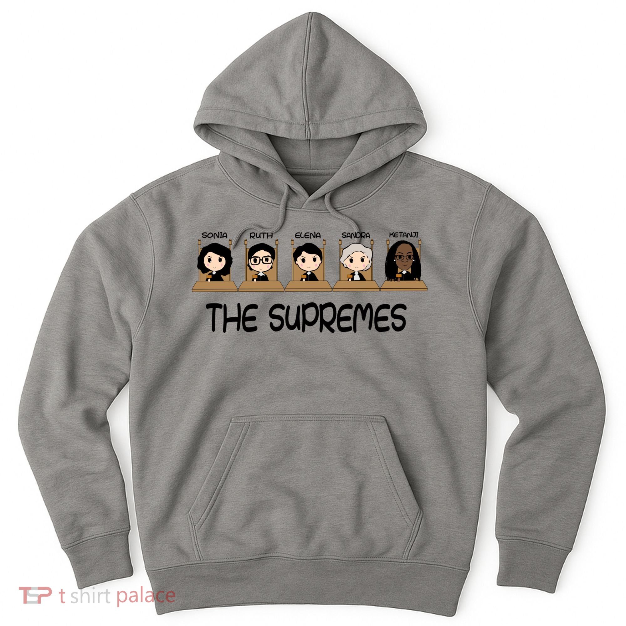 THE SUPREMES Ketanji Brown Jackson RBG Sotomayor Cute Hoodie