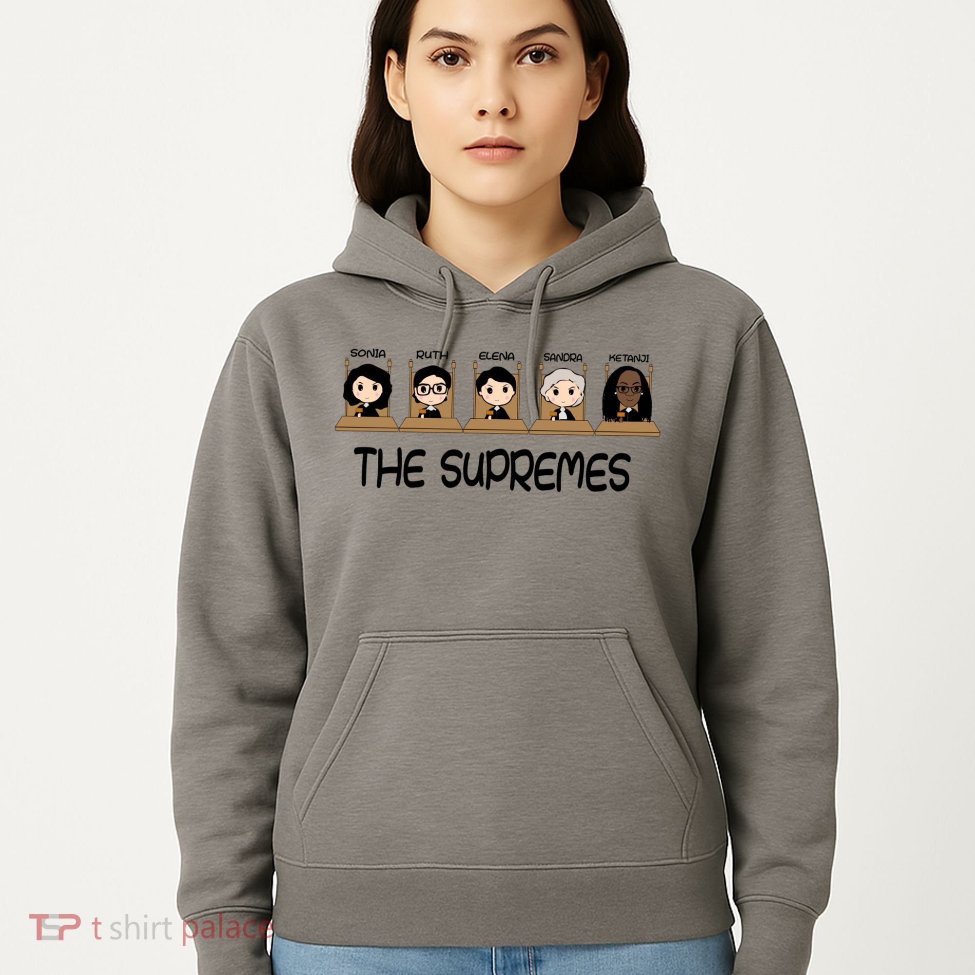 THE SUPREMES Ketanji Brown Jackson RBG Sotomayor Cute Hoodie