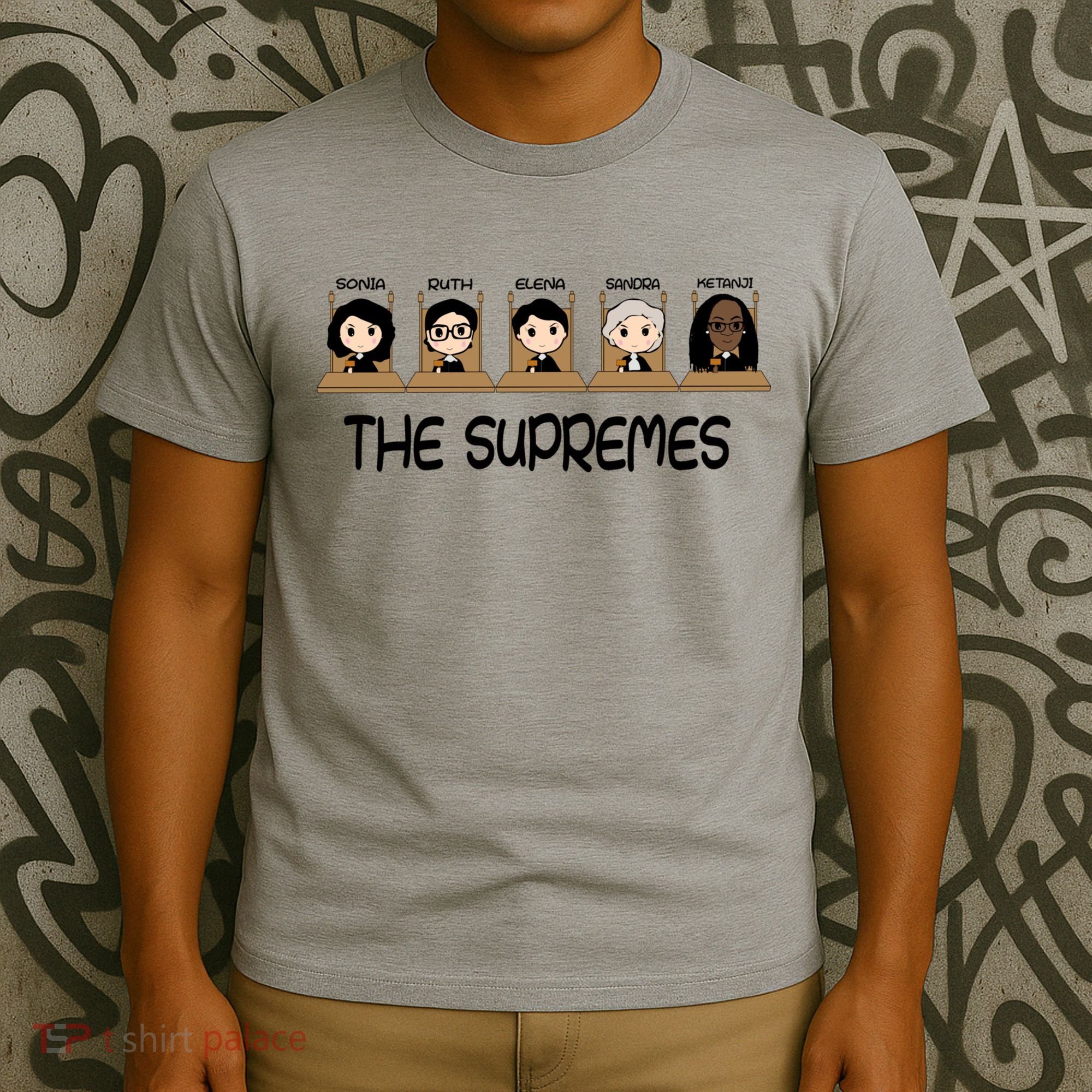 THE SUPREMES Ketanji Brown Jackson RBG Sotomayor Cute T-Shirt