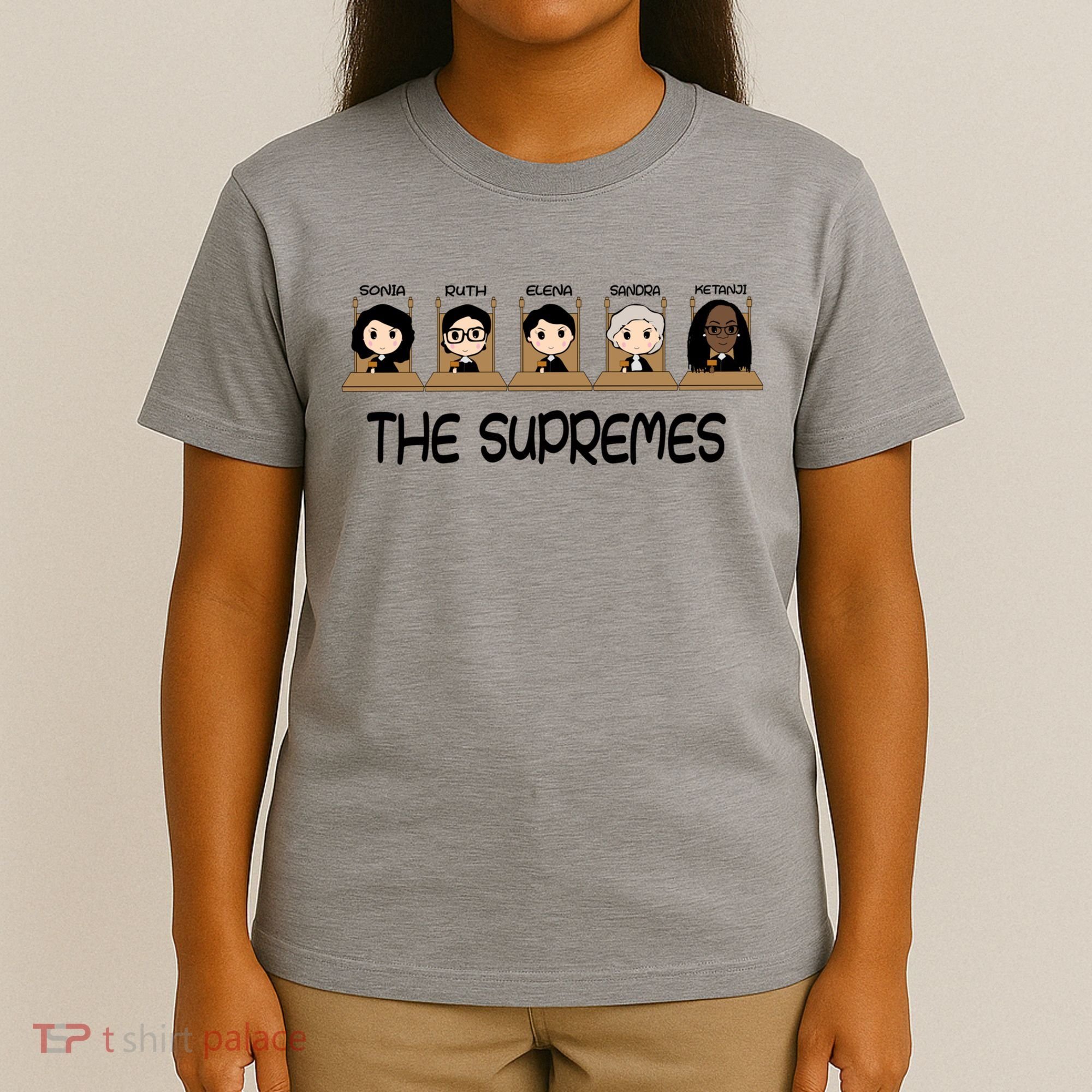 THE SUPREMES Ketanji Brown Jackson RBG Sotomayor Cute T-Shirt