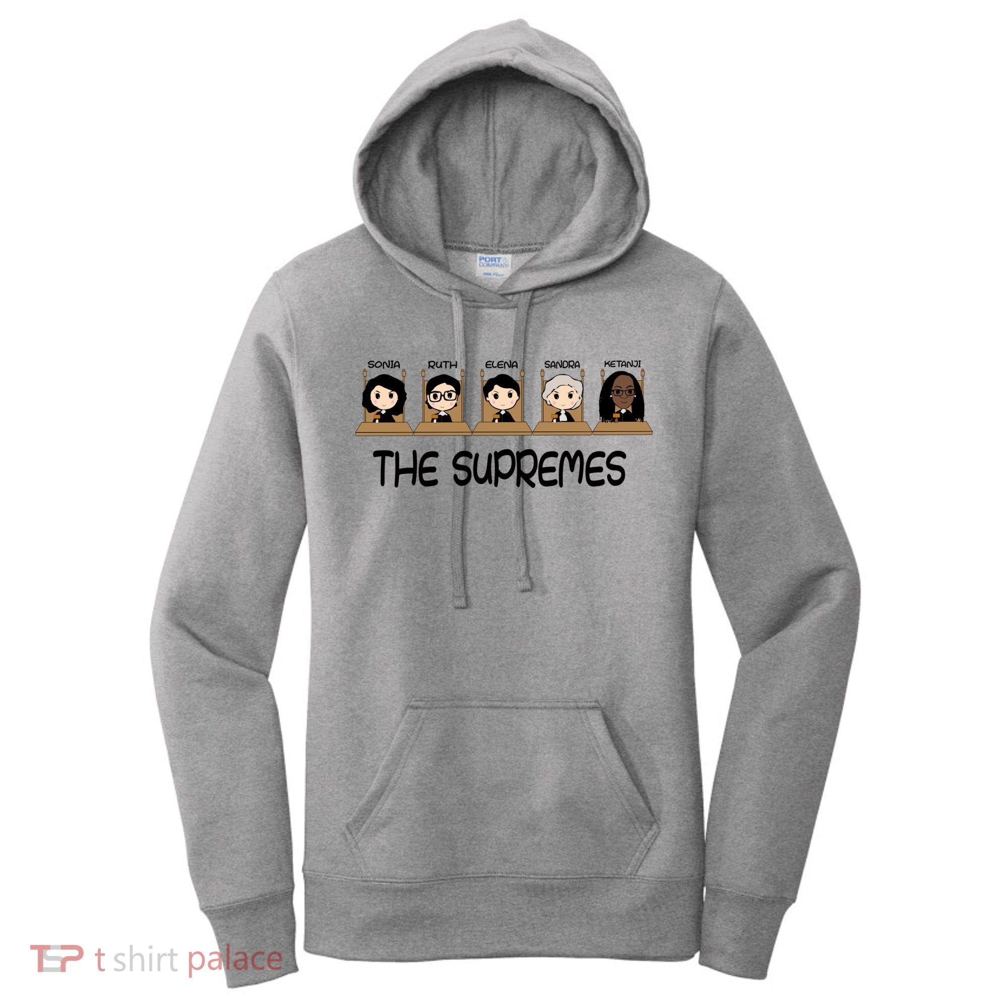 THE SUPREMES Ketanji Brown Jackson RBG Sotomayor Cute Women's Hoodie