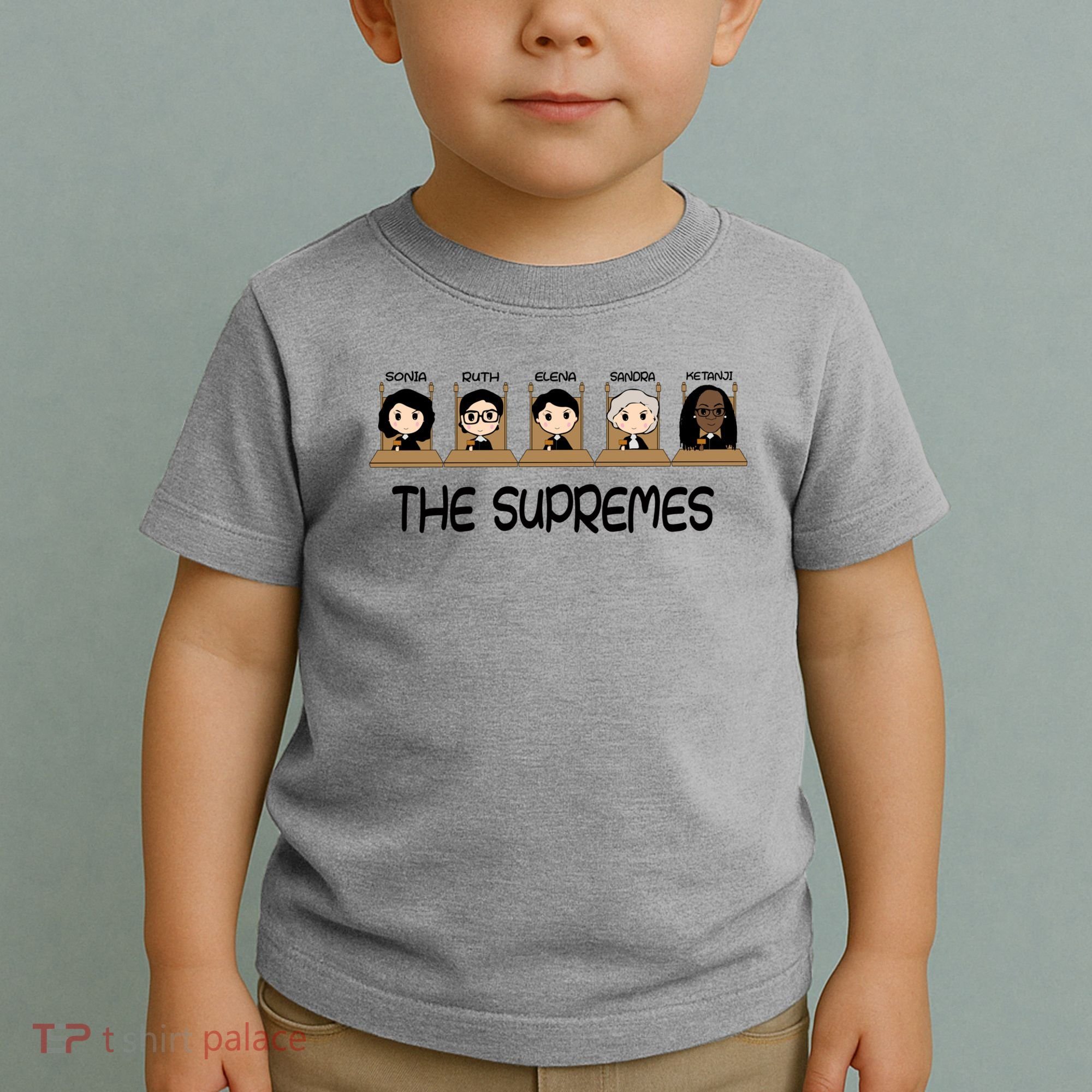 THE SUPREMES Ketanji Brown Jackson RBG Sotomayor Cute Toddler T-Shirt