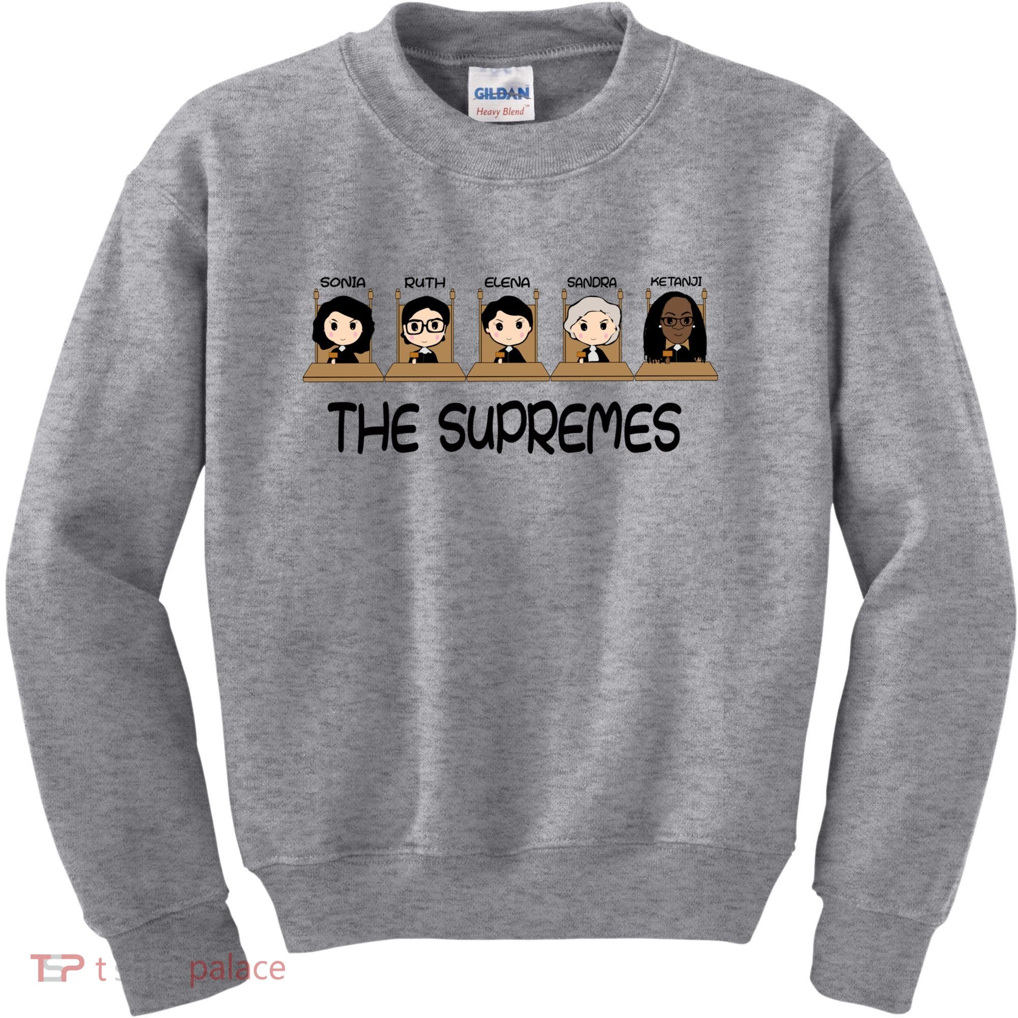 THE SUPREMES Ketanji Brown Jackson RBG Sotomayor Cute Kids Sweatshirt